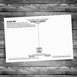 Route 66 Valentine Diner Postcard - 100th Anniversary