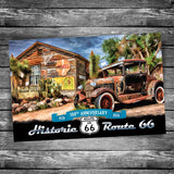 Route 66 Hackberry General Store Postcard - 100th Anniversary