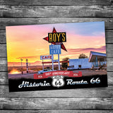 Route 66 Roy's Motel Postcard - 100th Anniversary