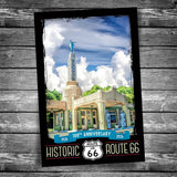 Route 66 Conoco Tower Station Postcard - 100th Anniversary