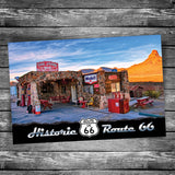 Route 66 Cool Springs Station Postcard