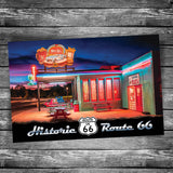 Mr. D'z Route 66 Diner Postcard