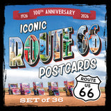 Route 66 Postcards | Set of 36 | 100th Anniversary