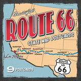 Route 66 State Map Postcards | Set of 8