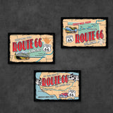 Route 66 State Map Postcards | Set of 8