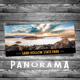 Sand Hollow State Park | 4x9 Panorama Postcard | Set of 8