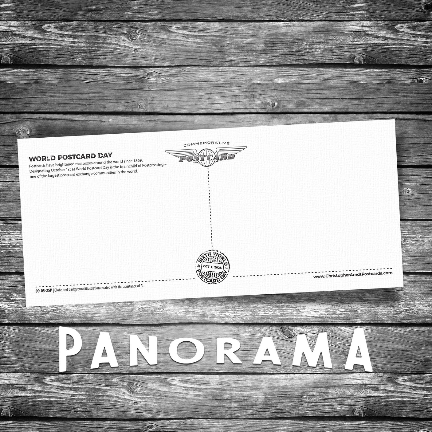 World Postcard Day 2025 Panorama Postcard