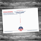 USA 250th Anniversary Postcard