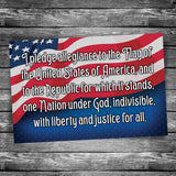 Pledge of Allegiance | 4x6 Postcard