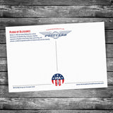 Pledge of Allegiance Chalkboard | 4x6 Postcard