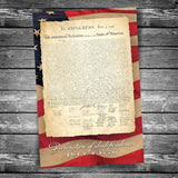 The Declaration of Independence | 4x6 Postcard