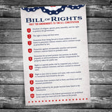 The Bill of Rights | 4x6 Postcard