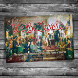 U.S. Constitution Signing | 4x6 Postcard