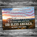 God Bless America | 4x6 Postcard