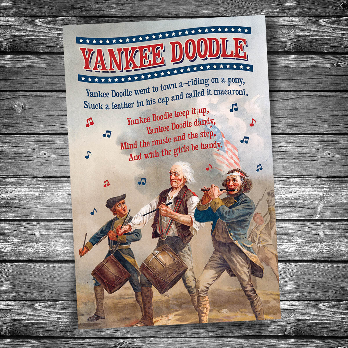 Yankee Doodle | 4x6 Postcard