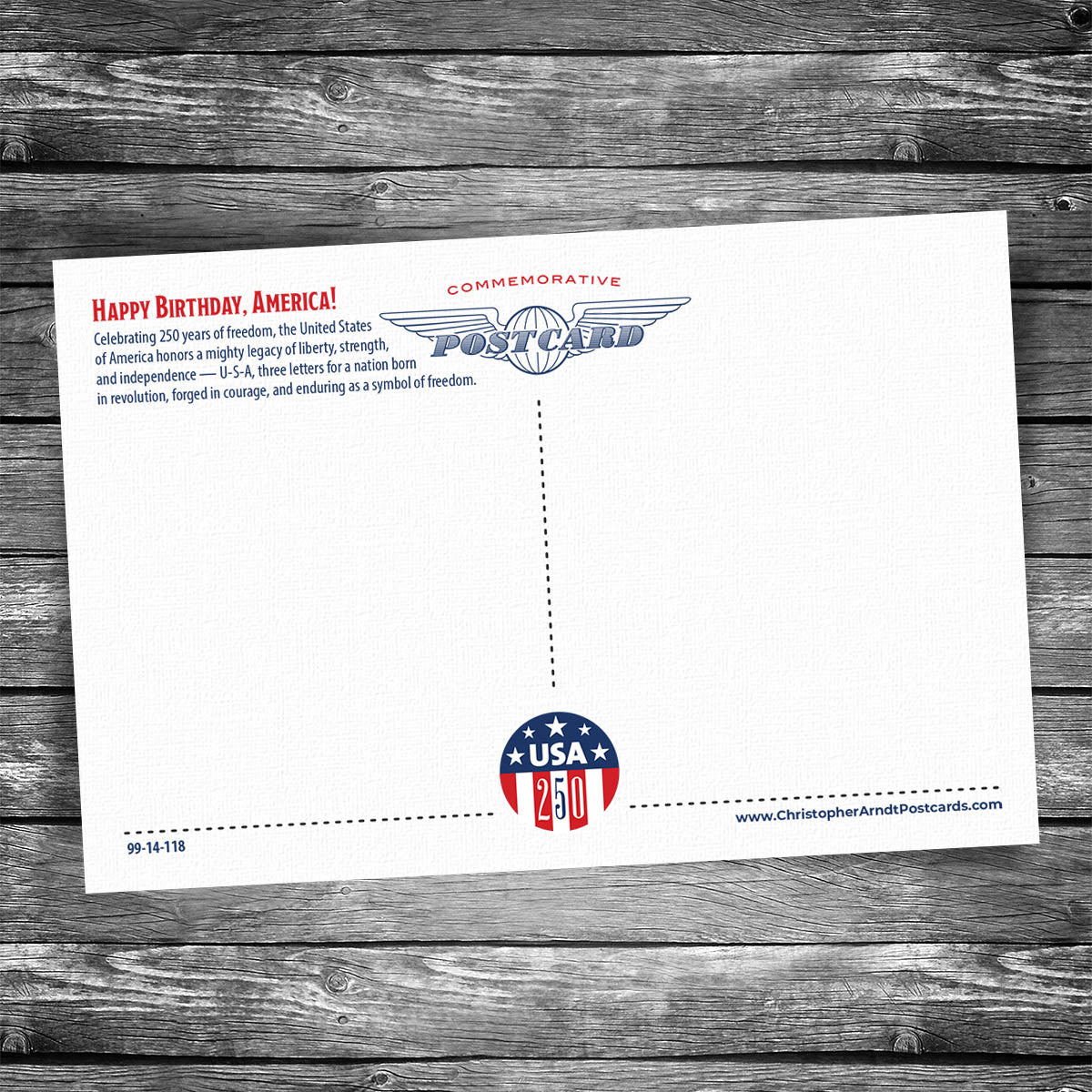 USA | 4x6 Postcard