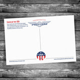 Flag of US States Postcard