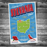 Greetings from Sylvania OH Postcard | Set of 8