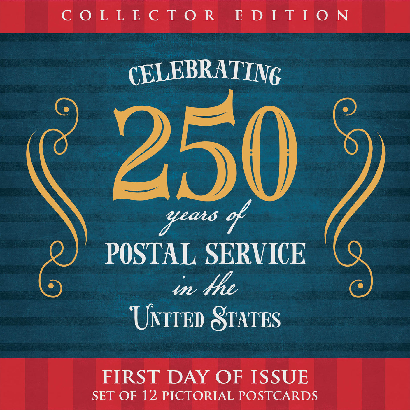 Post Office 250th Anniversary | First Day of Issue | LIMITED-EDITION SET