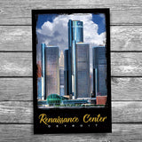 Detroit Renaissance Center Postcard