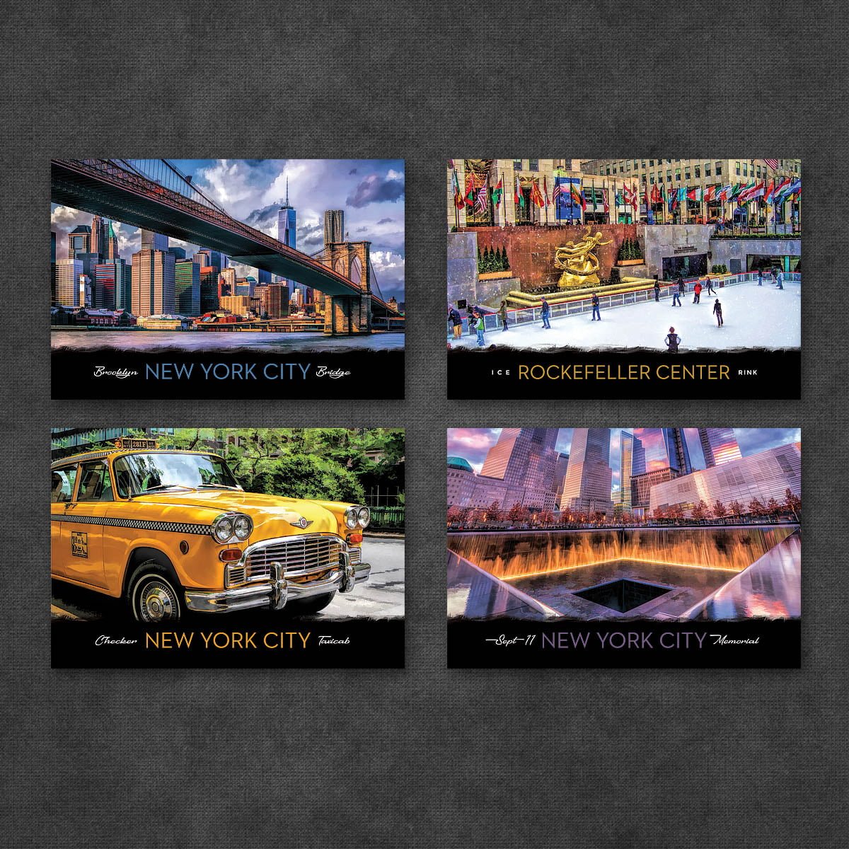 New York City Postcards | Best of Series | Set of 20