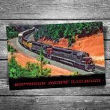 Southern Pacific Railroad Donner Pass Postcard