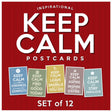 Keep Calm Postcards | Set of 12