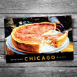 Famous Chicago Style Deep Dish Pizza Postcard