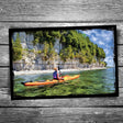 Door County Rock Island Kayaking Postcard