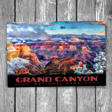 Snowy Grand Canyon National Park Postcard