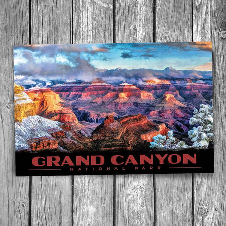 Snowy Grand Canyon National Park Postcard