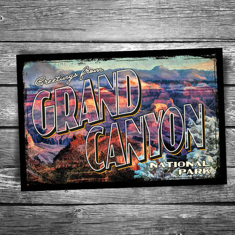 Greetings From Grand Canyon National Park Postcard