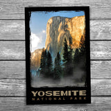 Yosemite National Park El Capitan Postcard