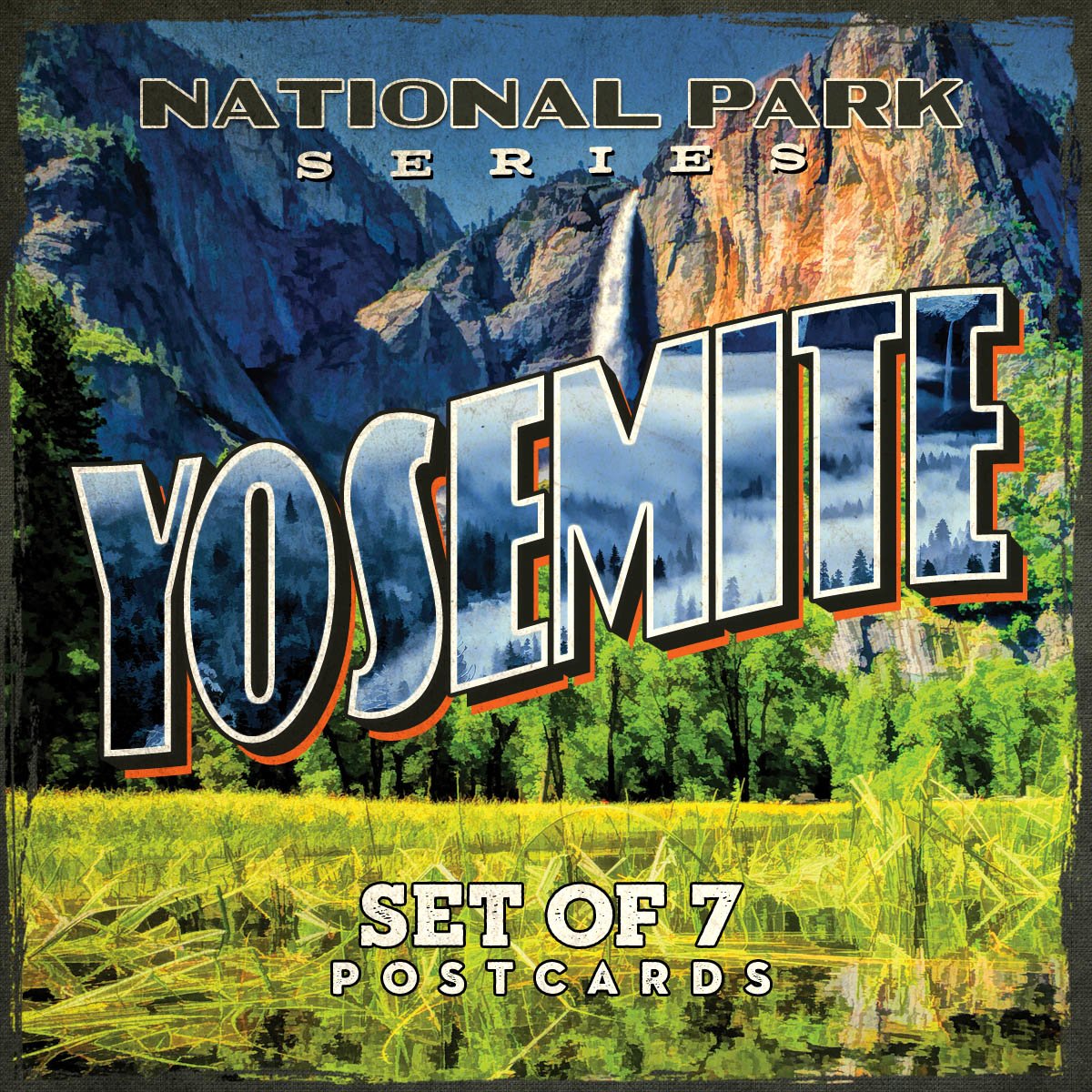 Yosemite National Park Postcards | Set of 7