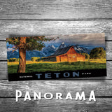 Grand Teton Panorama Postcard