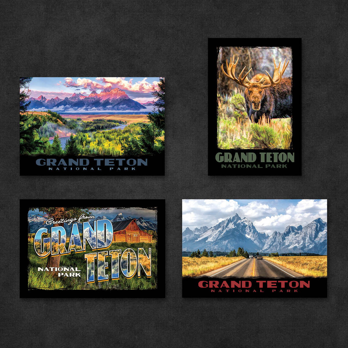 Grand Teton National Park Postcards | Set of 8