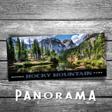 Rocky Mountain Panorama Postcard