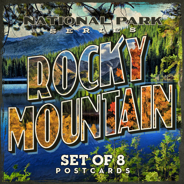 Rocky Mountain National Park Postcards | Set of 8