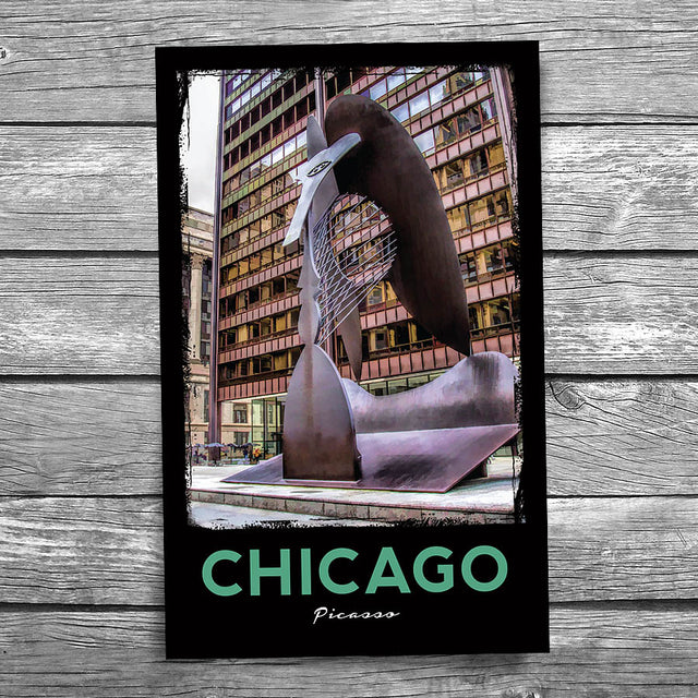 Chicago Picasso Postcard
