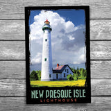 New Presque Isle Lighthouse Postcard