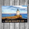 Portland Breakwater Lighthouse Postcard