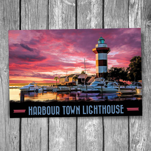 Harbour Town Lighthouse Postcard