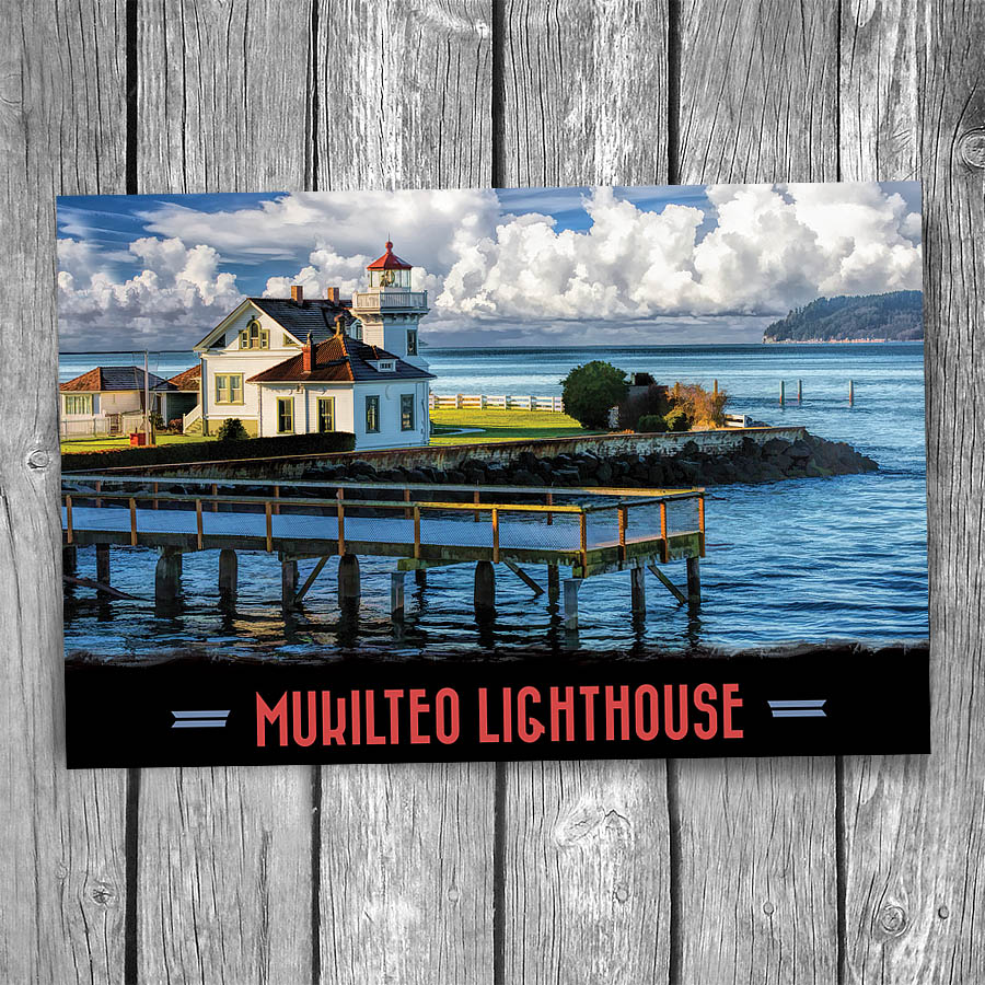 Mukilteo Lighthouse Postcard