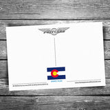 Greetings from Colorado Postcard
