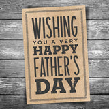 Happy Father's Day Postcard