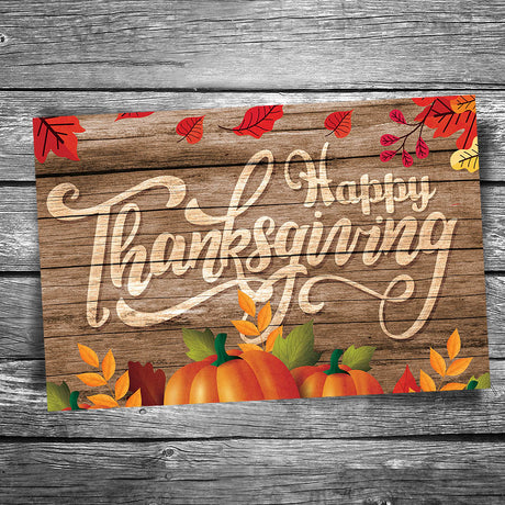 Happy Thanksgiving Postcard
