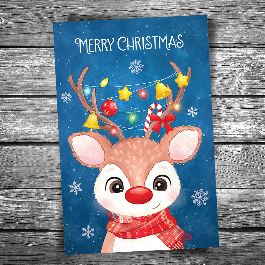 Rudolph the Red Nosed Reindeer Postcard