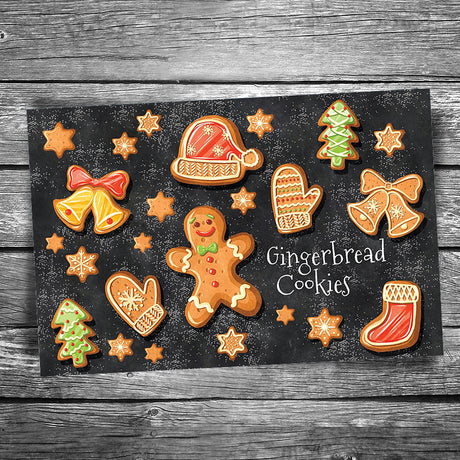 Gingerbread Cookies Postcard