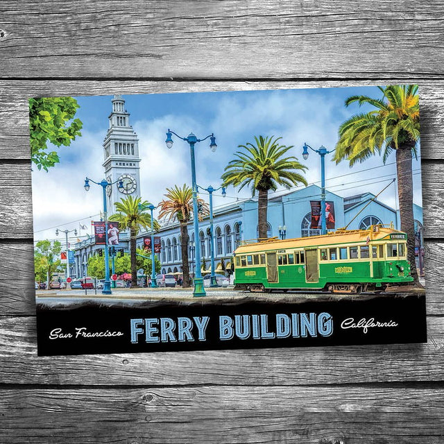 San Francisco Ferry Building Postcard