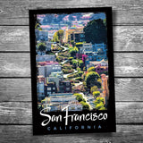 San Francisco Lombard Street Postcard
